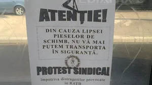Sindicat RATB: Călătorii vor fi informaţi, luni, că este posibilă suspendarea transportului în comun - FOTO