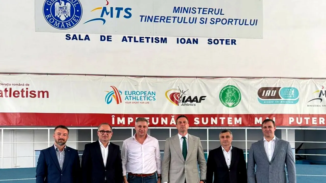 Contract semnat pentru modernizarea Sălii de Atletism „Ioan Soter”. Investiție de 56 milioane de lei
