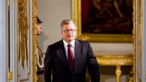 Bronislaw Komorowski participă la comemorarea masacrului de la Harkov