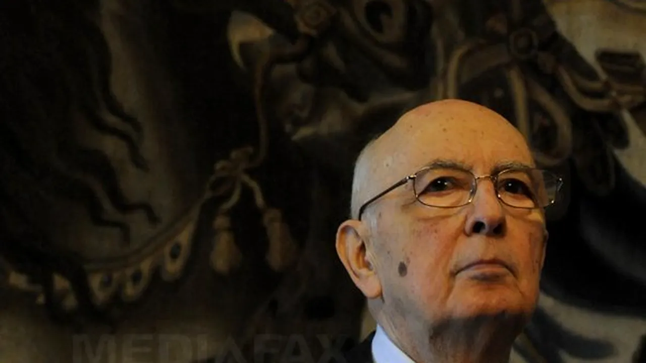 Băsescu i-a conferit Ordinul Naţional Steaua României în grad de Colan preşedintelui Italiei