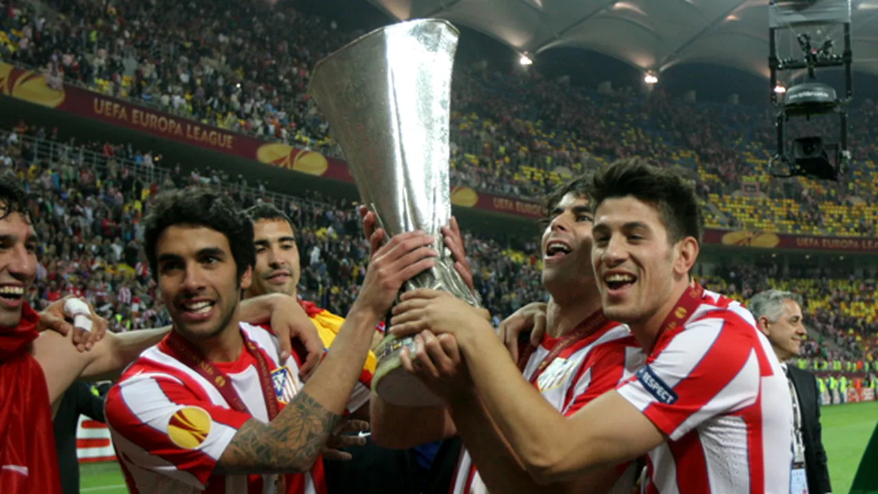ATLETICO MADRID A CÂŞTIGAT LIGA EUROPA. Record de asistenţă pe Arena Naţională: 52.347 de spectatori - GALERIE FOTO