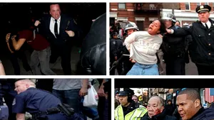 O campanie NYPD pe Twitter se întoarce împotriva sa. Brutalitatea poliţiştilor americani în imagini - FOTO