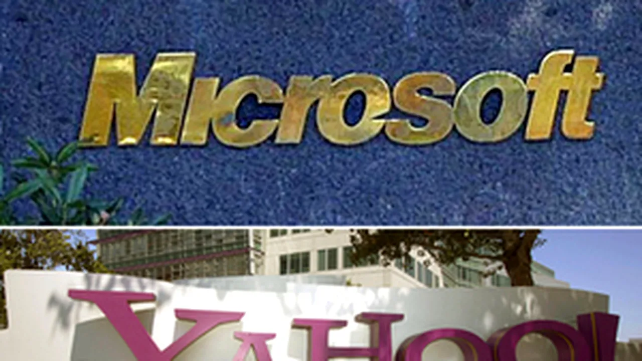 Microsoft şi Yahoo sunt foarte aproape să încheie un parteneriat