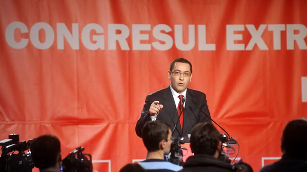 Ponta: Vreau să merg pe acelaşi drum cu Năstase, Iliescu şi Geoană