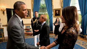 Nadia Comăneci s-a întâlnit cu Barack Obama la Casa Albă