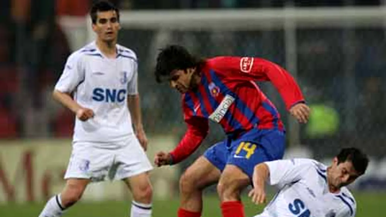 Steaua - Farul Constanţa, scor 1-1, în Liga I