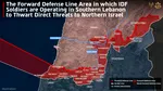 Armata israeliană publică o hartă a teritoriului din sudul Libanului aflat sub controlul său