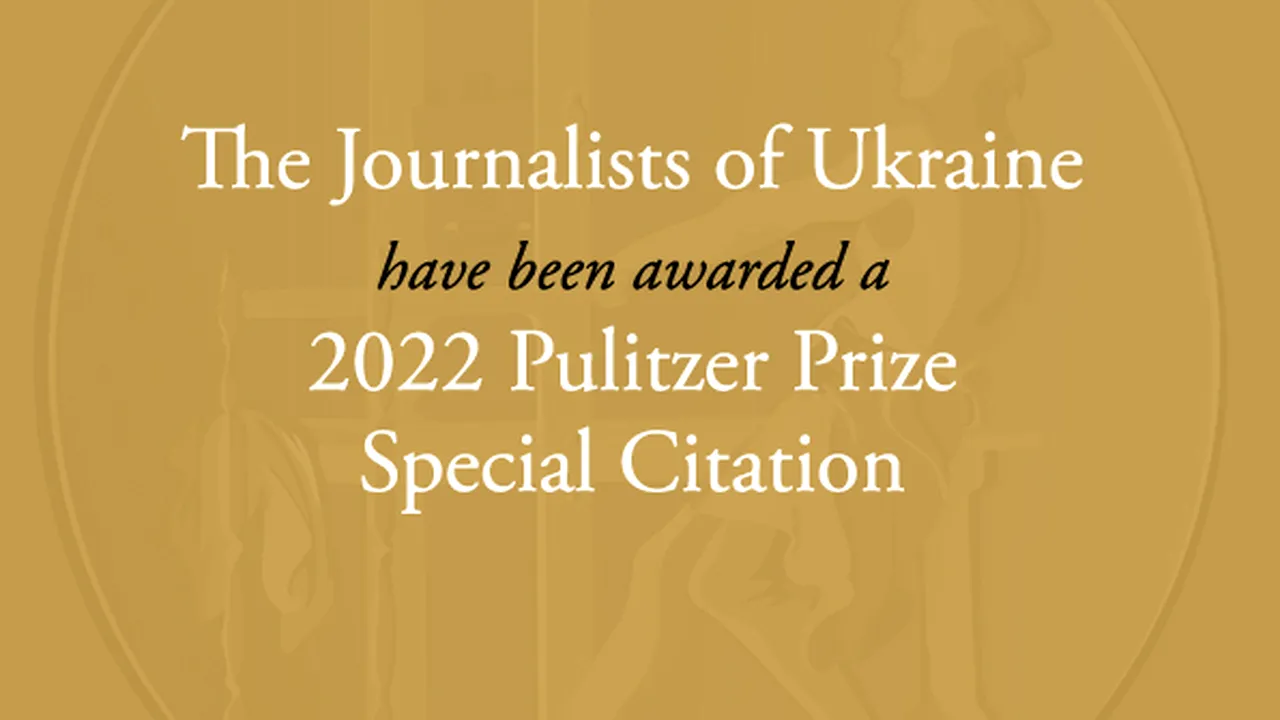 Jurnalişti ucraineni, premiaţi de comisia Pulitzer