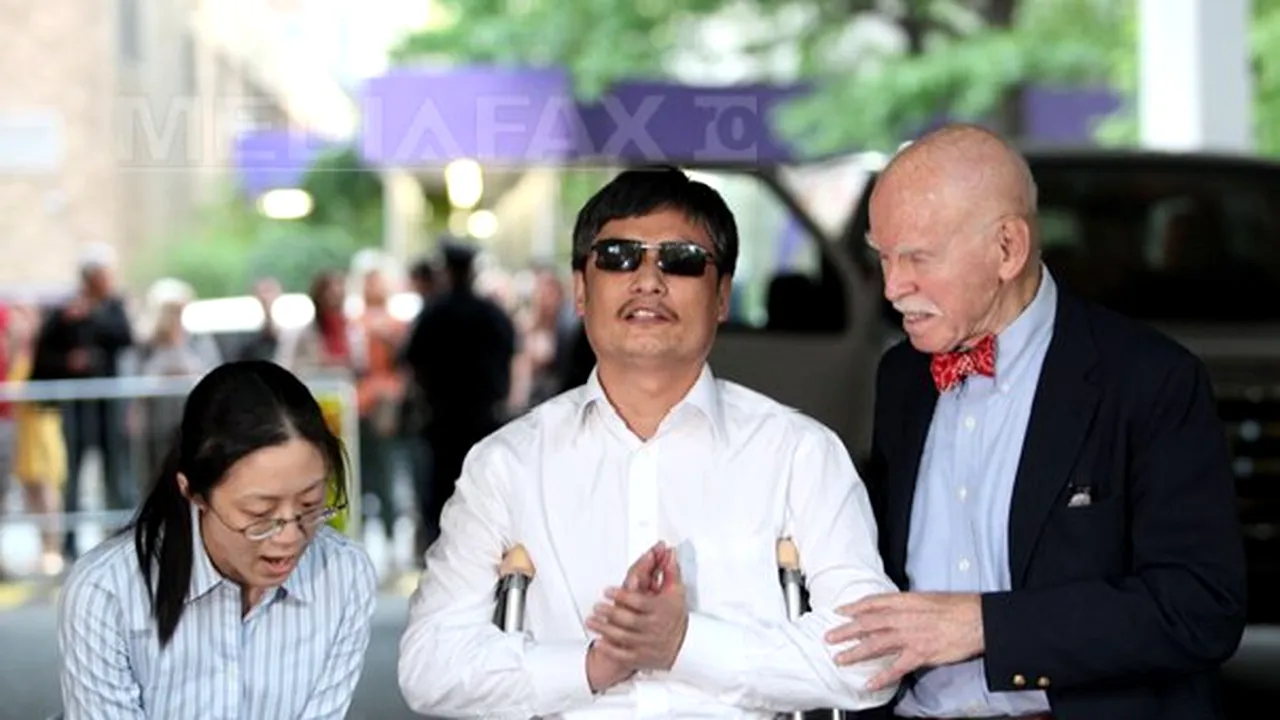 Disidentul Chen Guangcheng a ajuns în Statele Unite - VIDEO