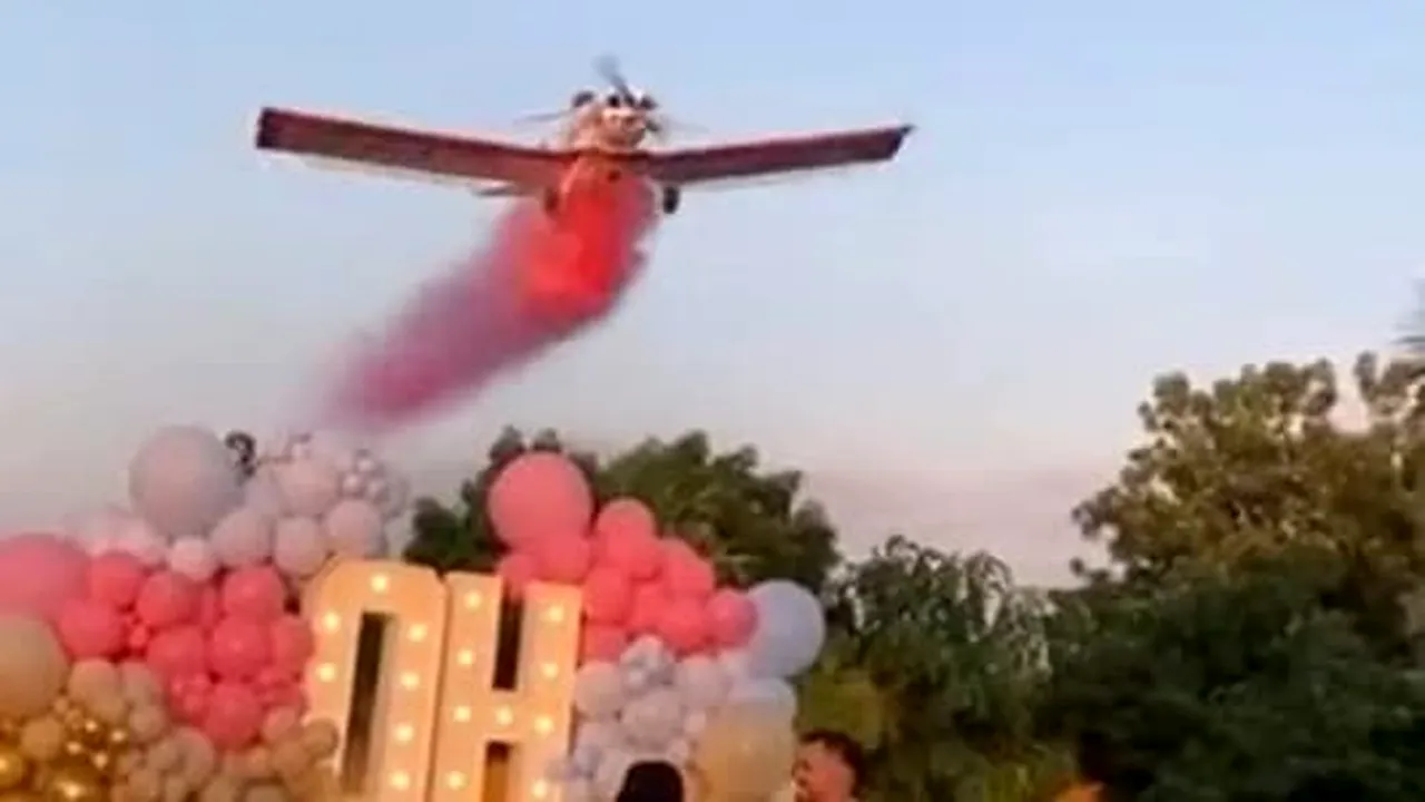 Un avion care scria un mesaj pe cer în timpul unei petreceri s-a prăbuşit. Pilotul a murit