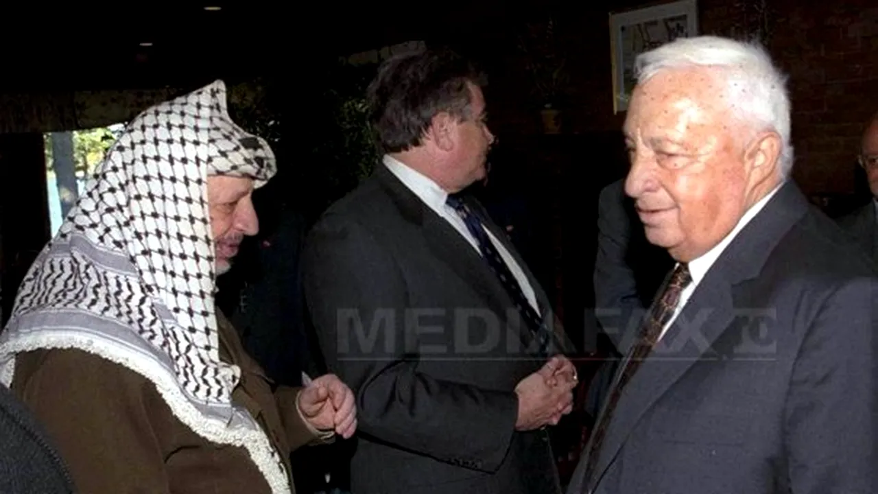 Sharon ordonase ca Arafat să fie transferat în străinătate pentru a evita acuzaţii contra Israelului