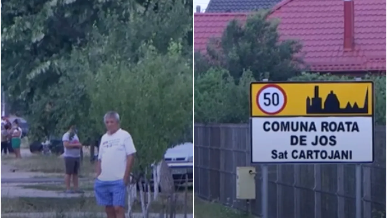 VIDEO Care este atmosfera la Cartojani după instituirea carantinei. Nimeni nu mai are voie să intre sau să plece
