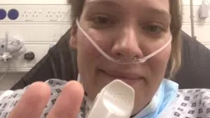 ”Coronavirusul mi-a salvat viaţa”. Povestea plină de optimism a unei paciente bolnave de Covid-19 | FOTO