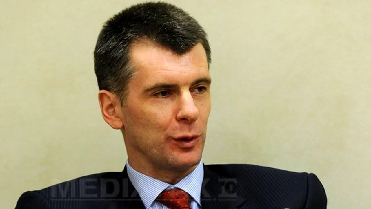 BIOGRAFIE: Mihail Prohorov, miliardarul rus care vrea să ajungă la Kremlin