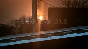 Incendiu uriaș la o rafinărie strategică din sudul Rusiei, după un atac cu dronă