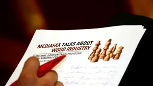 Mediafax organizează conferinţa dedicată industriei lemnului Mediafax Talks about Wood Industry