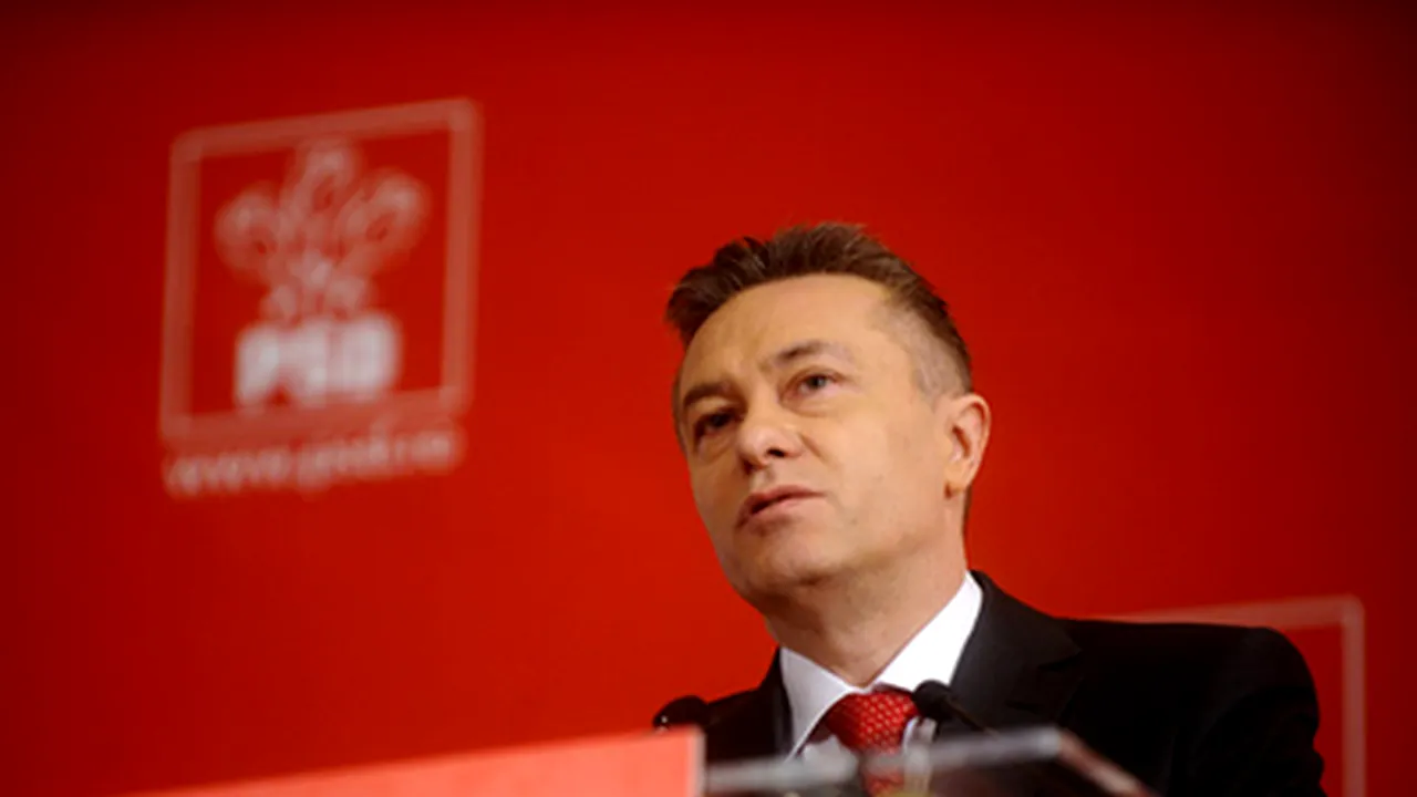 Diaconescu anunţă că îşi depune, joi, candidatura pentru şefia PSD