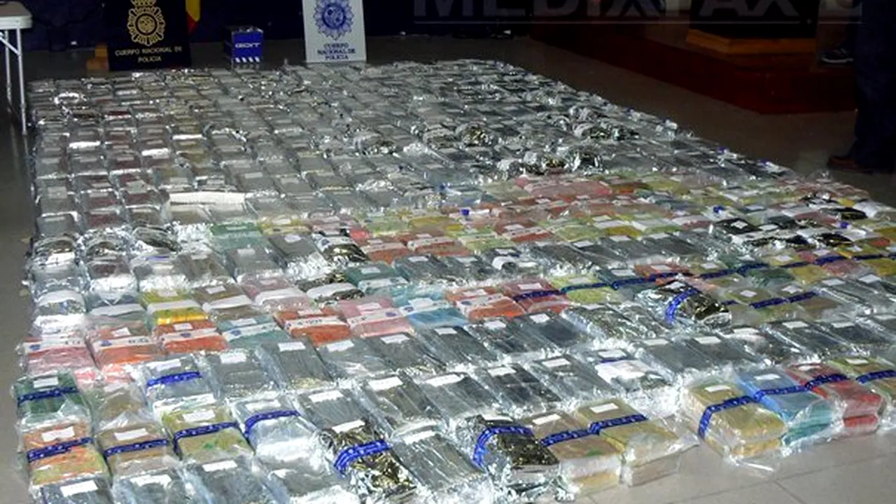 Captură record de droguri: 500 de kilograme de stupefiante, confiscate la Sankt Petersburg