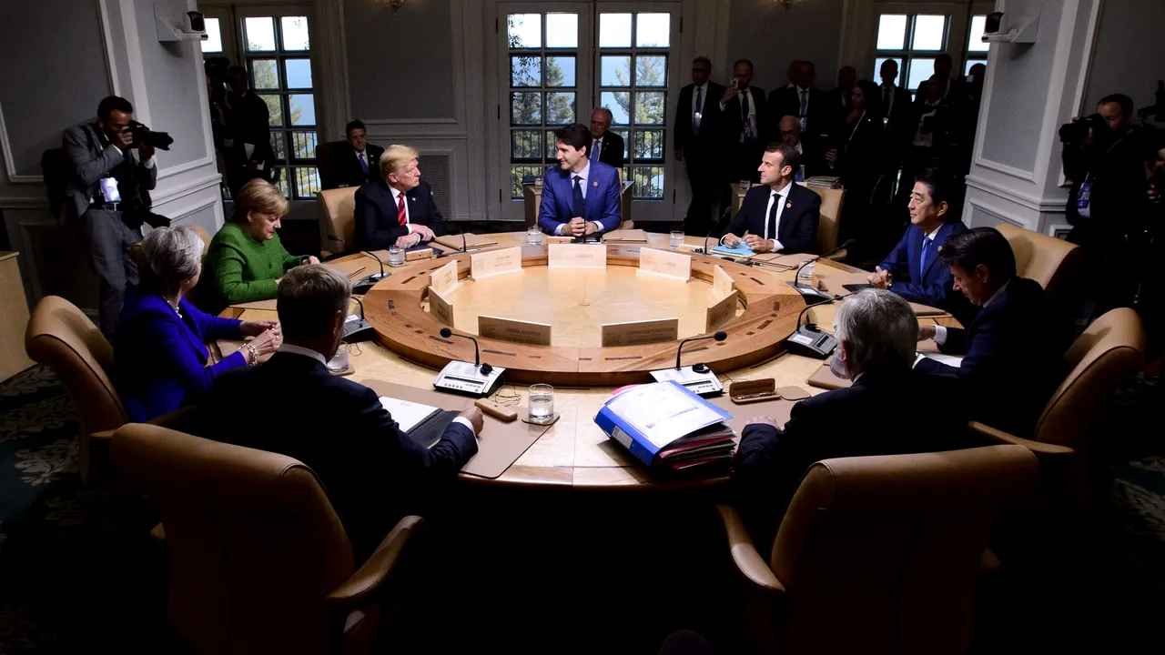 Germania şi Franţa critică retragerea SUA din declaraţia comună a membrilor G7. 