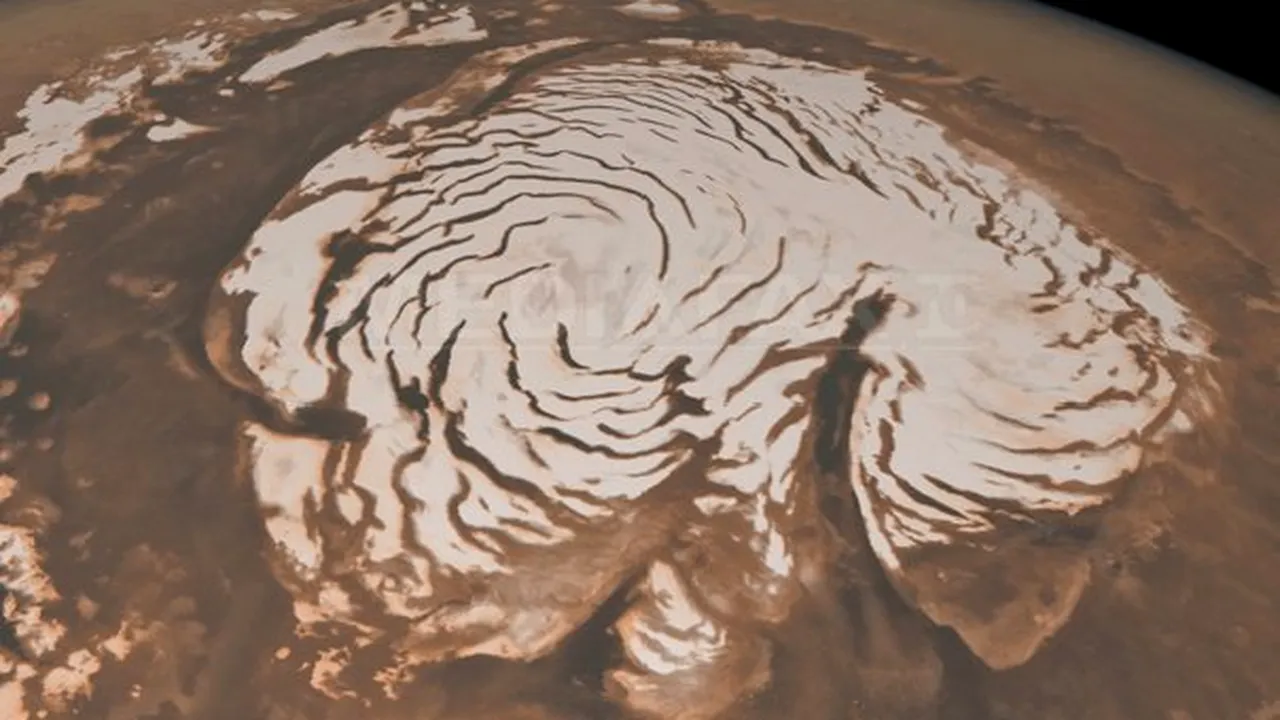 Straturile de sub scoarţa planetei Marte ar putea fi propice pentru viaţa microbiană