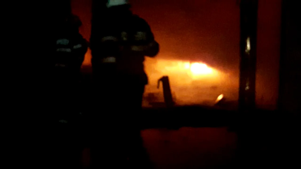 O bătrână a fost găsită carbonizată în urma unui incendiu izbucnit la o casă din Timiş