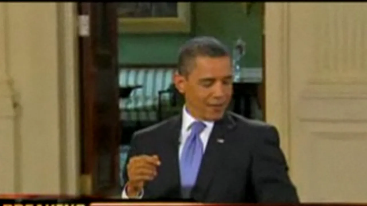 Barack Obama, victorios în 