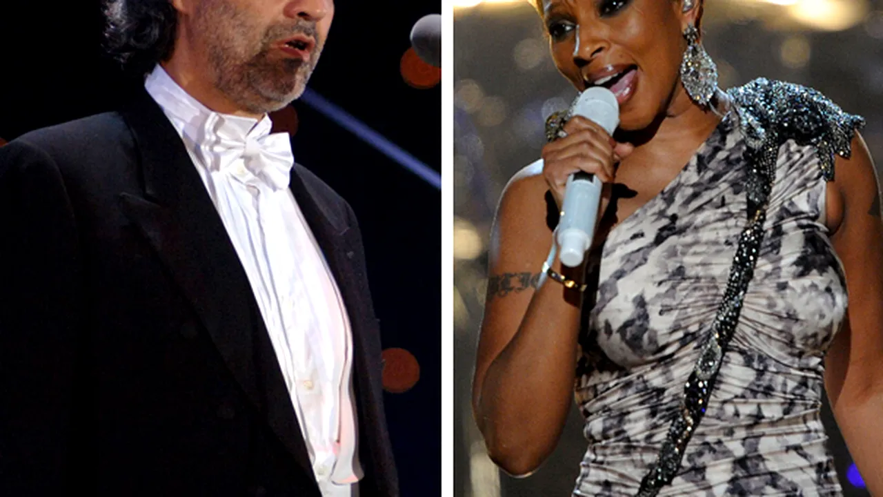 Mary J. Blige şi Andrea Bocelli vor cânta pentru Haiti la gala Grammy 2010