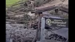 Un sătuc austriac de pe Valea Tirolului, îngropat de cascade de noroi provocate de o furtună violentă