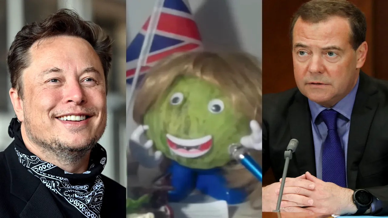 Schimb de glume între Dmitri Medvedev şi Elon Musk pe Twitter pe seama demisiei premierului britanic şi salatei verzi