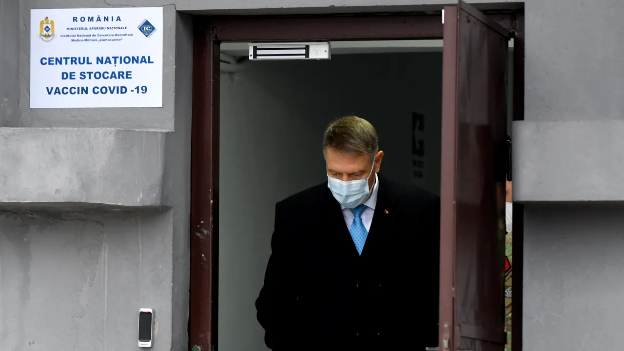 Valeriu Gheorghiţă: Klaus Iohannis s-a oferit să fie primul român vaccinat împotriva COVID-19