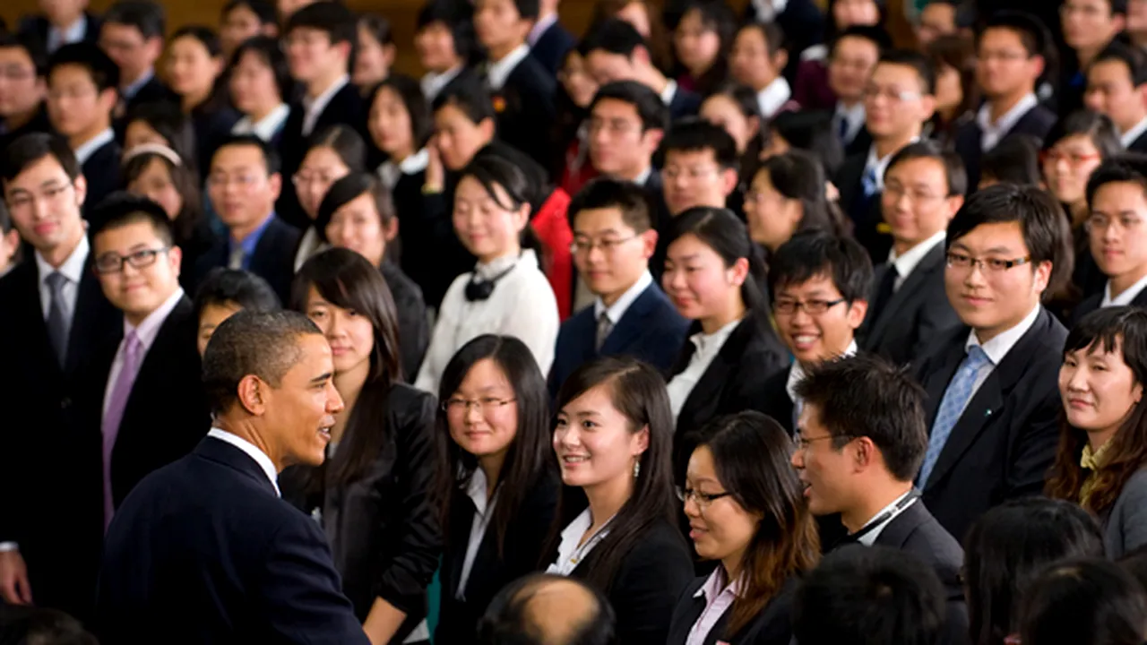 Obama insistă asupra respectării drepturilor omului, la Shanghai