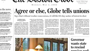 Boston Globe, aproape închis