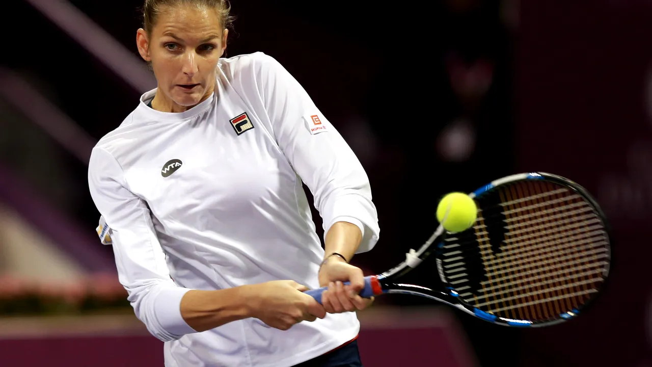 Karolina Pliskova s-a calificat în optimile turneului de la Roland Garros