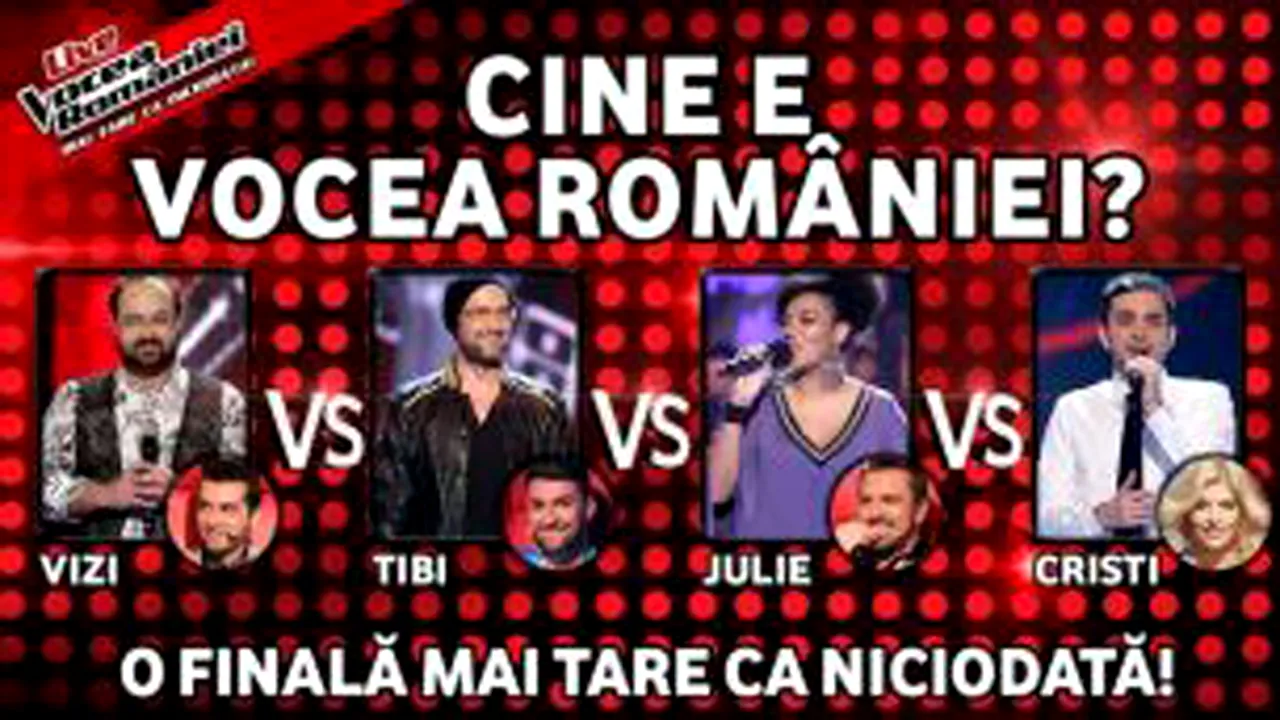 VOCEA ROMÂNIEI - FINALA: Care este câştigătorul concursului - VIDEO