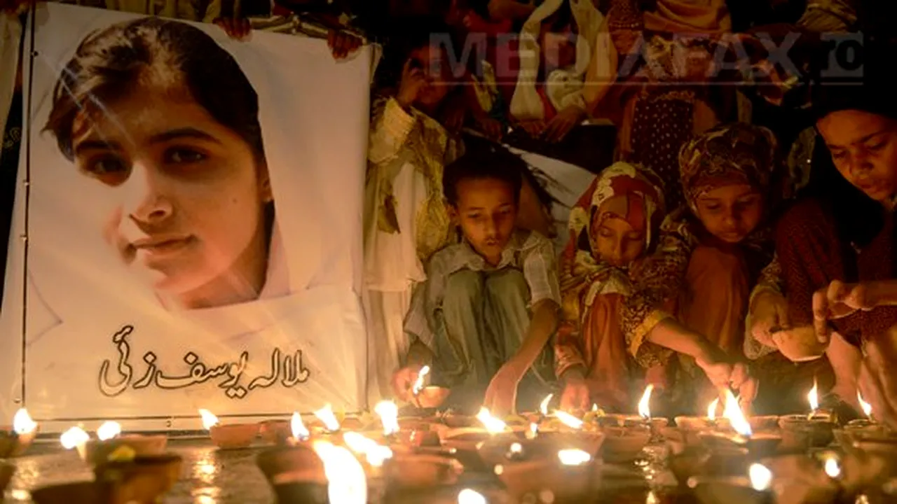 Malala, tânăra pakistaneză rănită de talibani, a părăsit spitalul