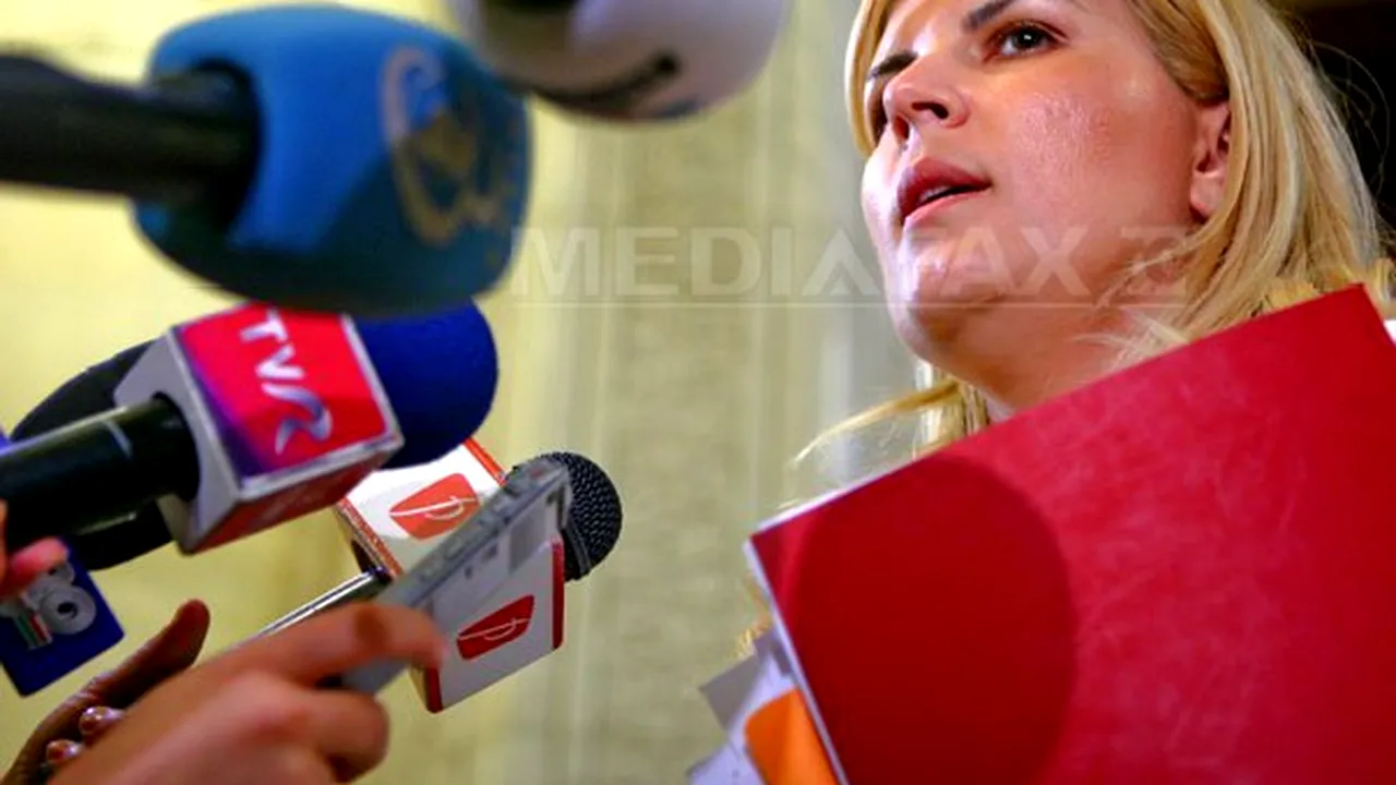 Udrea, înainte de BPN: Membrii PDL ce ocupă funcţii publice şi administrează afaceri să facă o opţiune