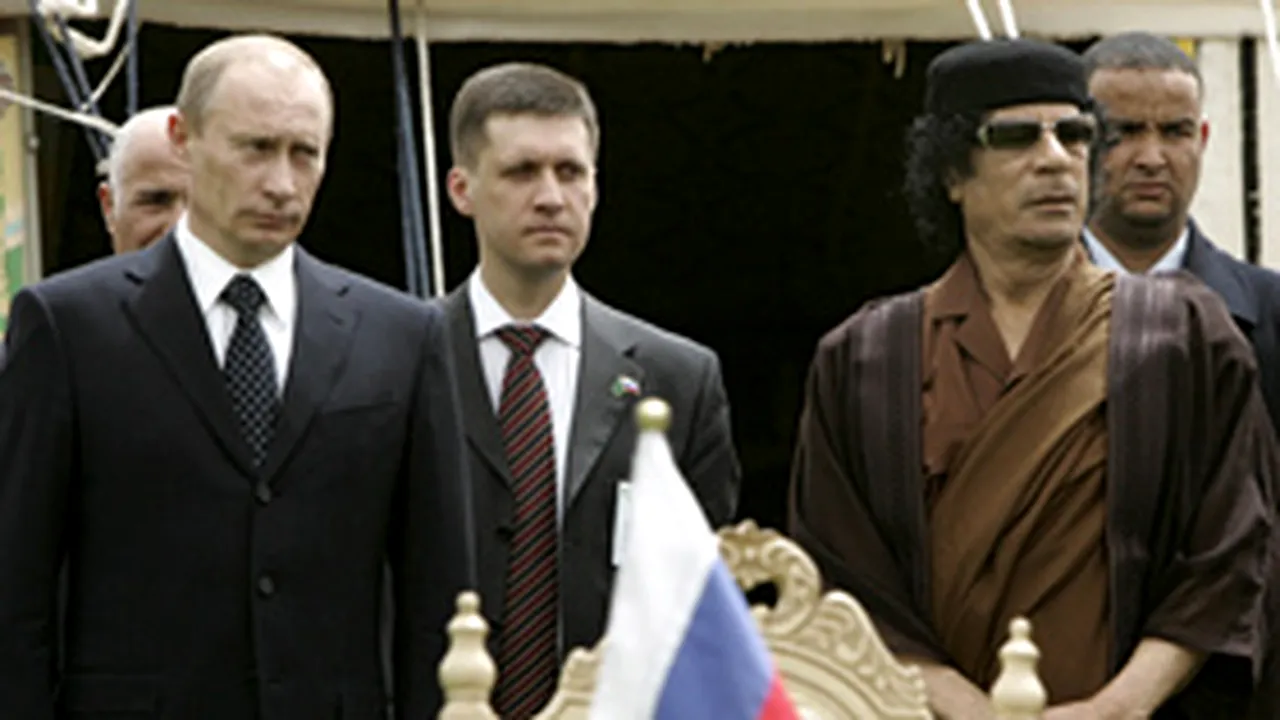 Rusia anulează datoria Libiei în schimbul unor contracte acordate firmelor ruseşti