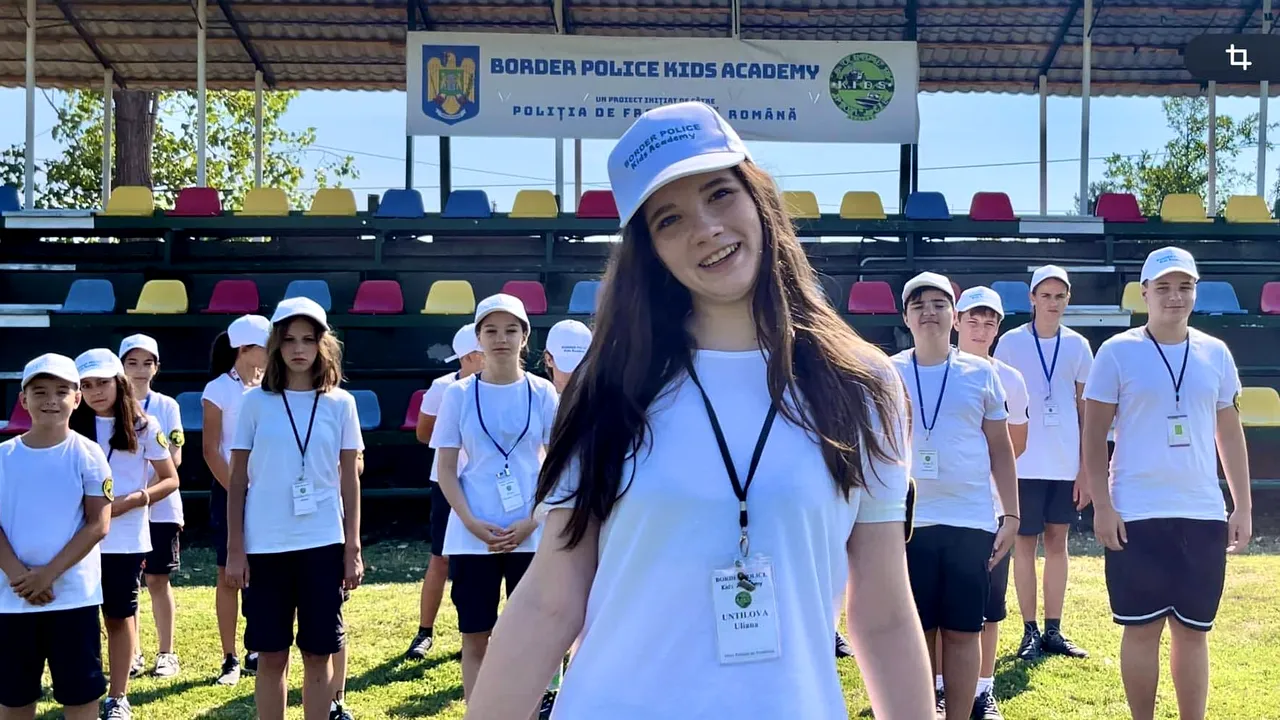 20 de copii, între care trei ucraineni, în tabăra Academia Poliţiei de Frontieră pentru Copii