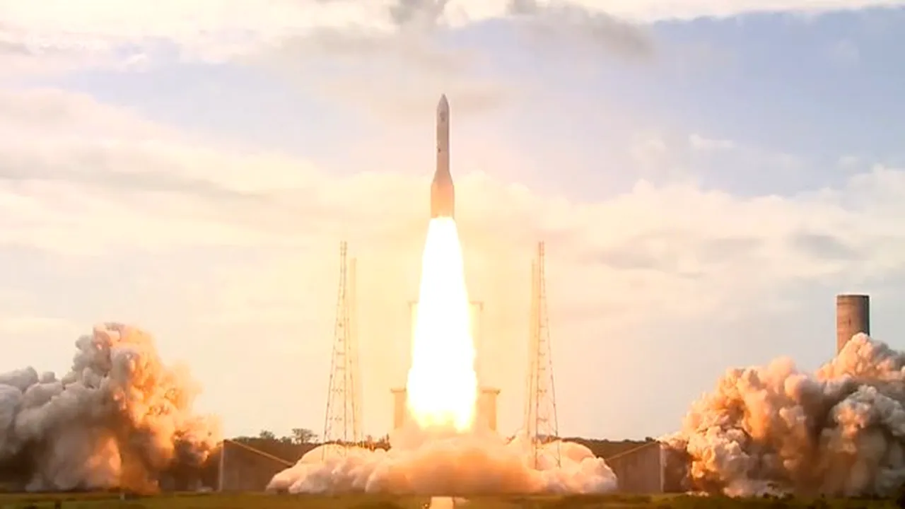 Racheta europeană Ariane 6 a decolat în zborul inaugural
