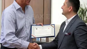 Horia Tecău a primit titlul de cetăţean de onoare al municipiului Constanţa
