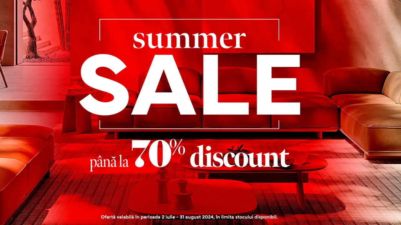 Summer Sale revine la Rovere – reduceri de până la 70% pentru mobilier premium