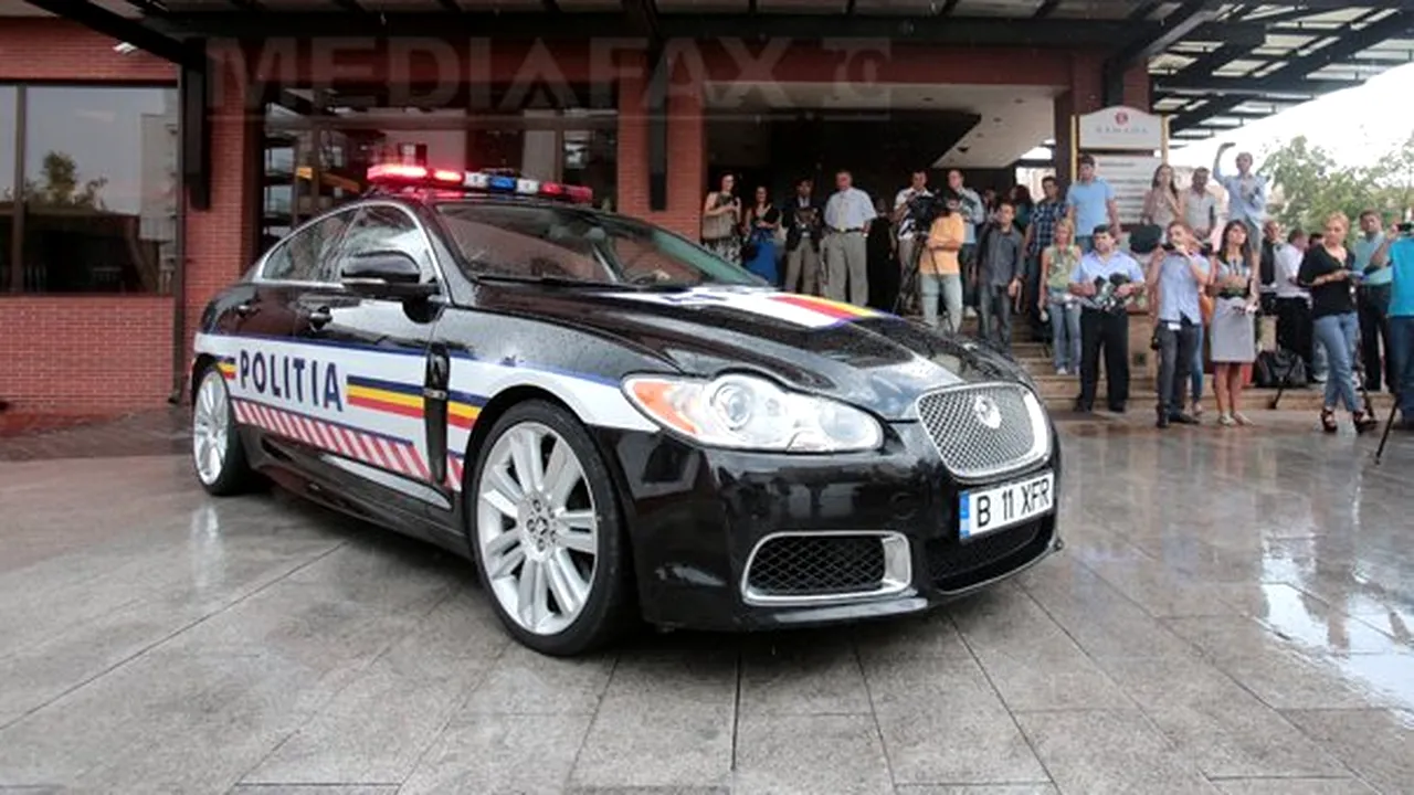 Poliţia Rutieră are Jaguar XFR de 510 cai putere - FOTO