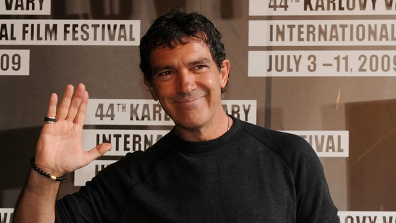 Antonio Banderas şi-a prezentat propria echipă de motociclism-viteză