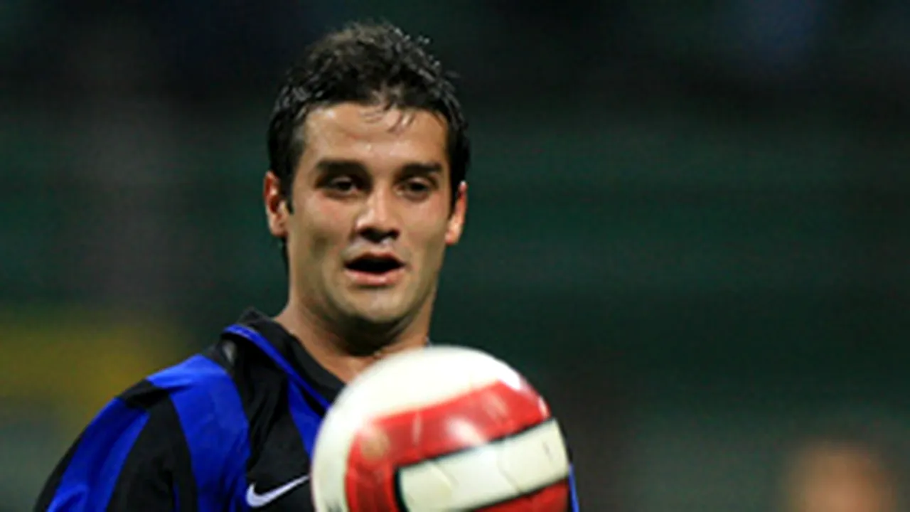 Chivu s-a accidentat la umăr în semifinalele Cupei Italiei