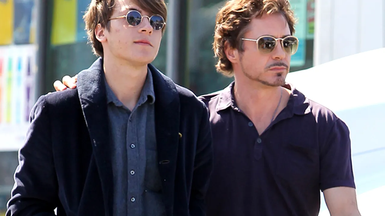 Fiul lui Robert Downey Jr. consumă droguri de la vârsta de 12 ani