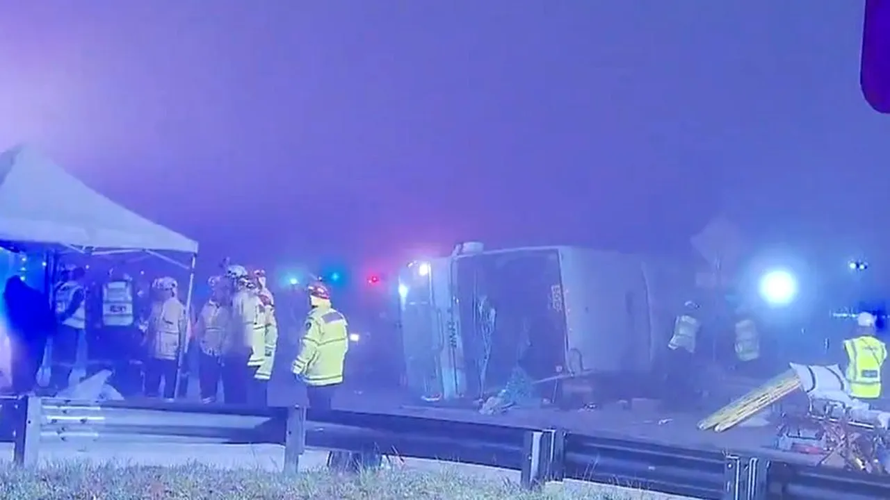 Un accident de autobuz a ucis 10 invitaţi la o nuntă în Australia