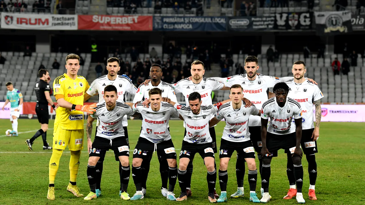 Cupa României la fotbal. Universitatea Cluj este a doua echipă care se califică în semifinale