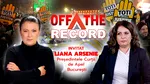 OFF The Record, 13 februarie 2026, ora 13:00, live pe Mediafax. Invitat: judecător Liana Arsenie, președintele Curții de Apel București