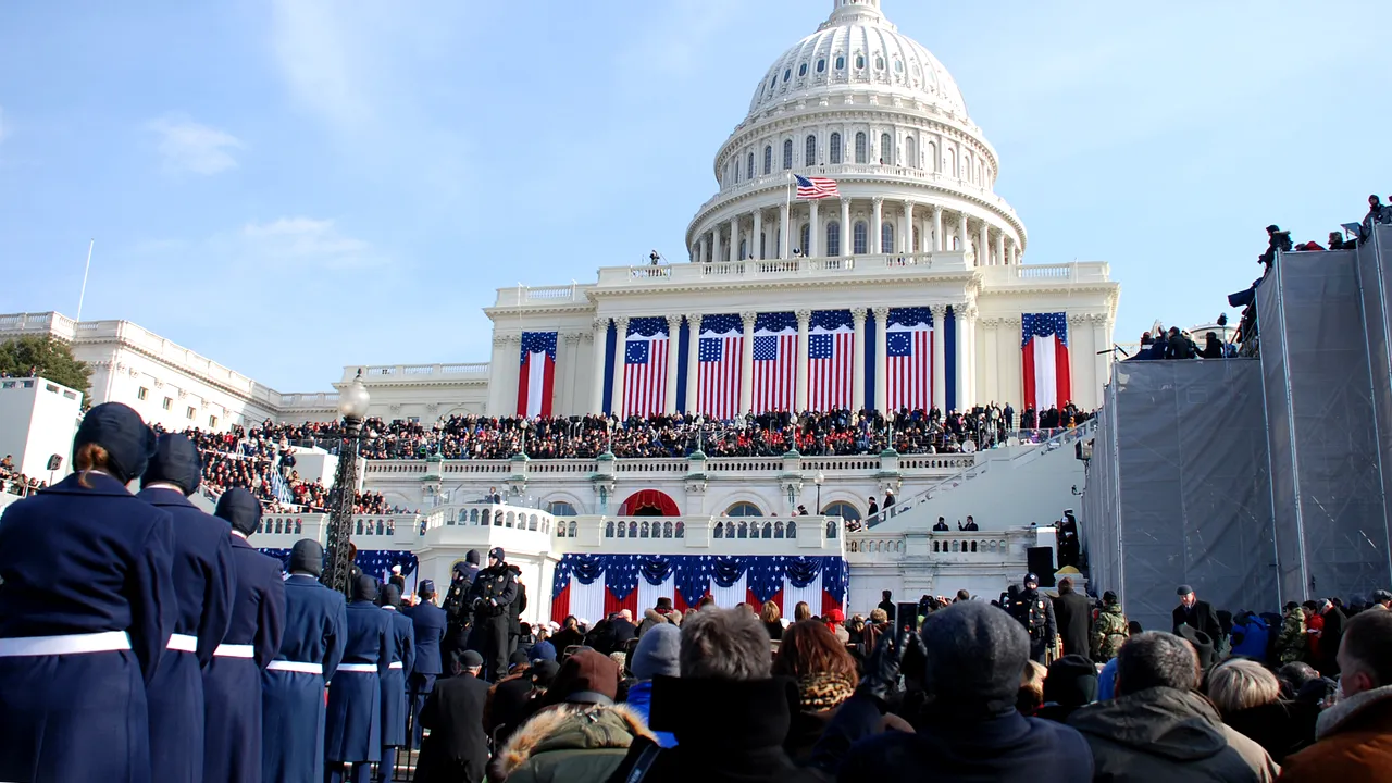 Washingtonul se pregăteşte pentru festivităţile învestirii în funcţie a viitorului preşedinte de la Casa Albă, Donald Trump