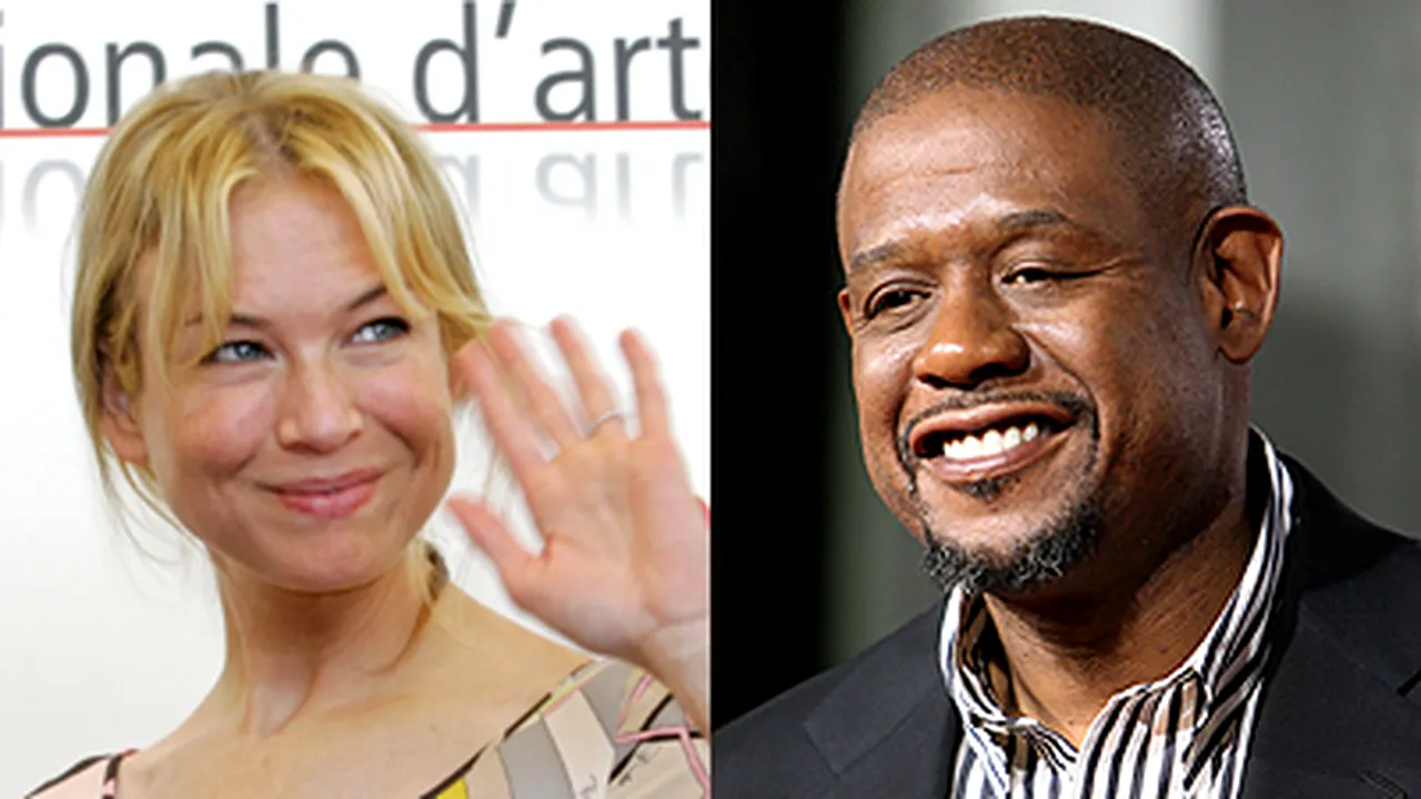 Forest Whitaker şi Renee Zellweger, împreună  în 